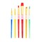 BK601 | Big Kid's Choice™ 6pc Lil' Grippers™ Beginner Brush Set